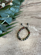 Load image into Gallery viewer, Green Agate Bracelet