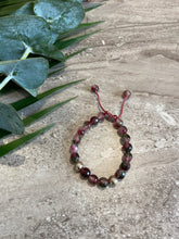 Load image into Gallery viewer, Fluorite and Silver Charm Bracelet