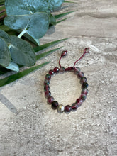 Load image into Gallery viewer, Fluorite with One Silver Charm Bracelet