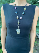 Load image into Gallery viewer, Tourmaline and Silver Necklace
